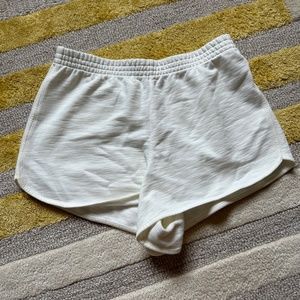 Madewell Curved-Hem Sweatshorts, Size M